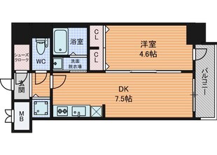 BPRレジデンス本町東の物件間取画像